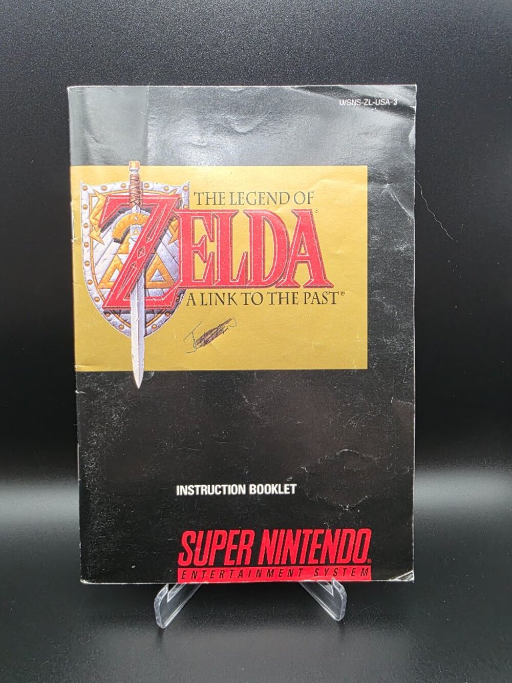 The Legend of Zelda: A Link to the Past MANUAL ONLY (Super Nintendo, SNES, 1992
